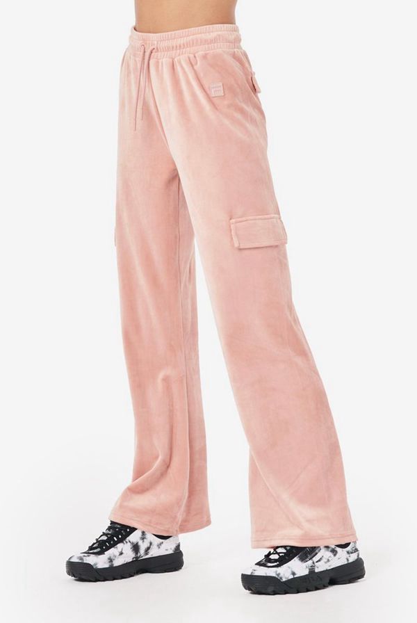 Calça Fila Mulher Rosa - Fila Amrita Cargo Jog Portugal Online,DTNI-89041